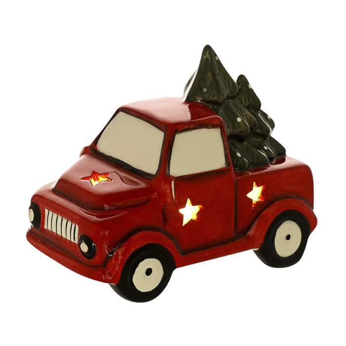 Декор новогодний с подсветкой magic truck из коллекции new year essential, 10,5 см Tkano TK24-NY_STA0002