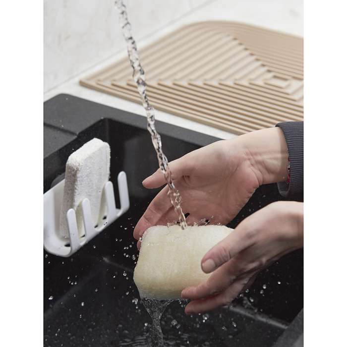 Набор губок для посуды из люфы и целлюлозы eco sponge, 2 шт. Smart Solutions SS0000102