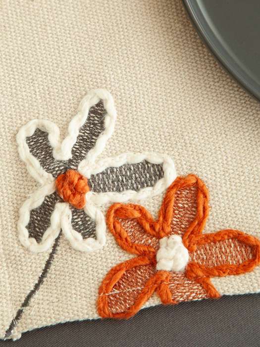 Салфетка под приборы stone flowers из коллекции ethnic, 33х48 см Tkano TK25-PM0016
