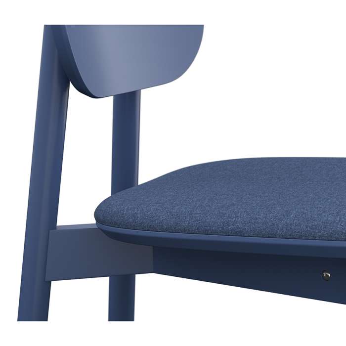 Стул saga, рогожка, синий LATITUDE SGBRDCHBSKBL