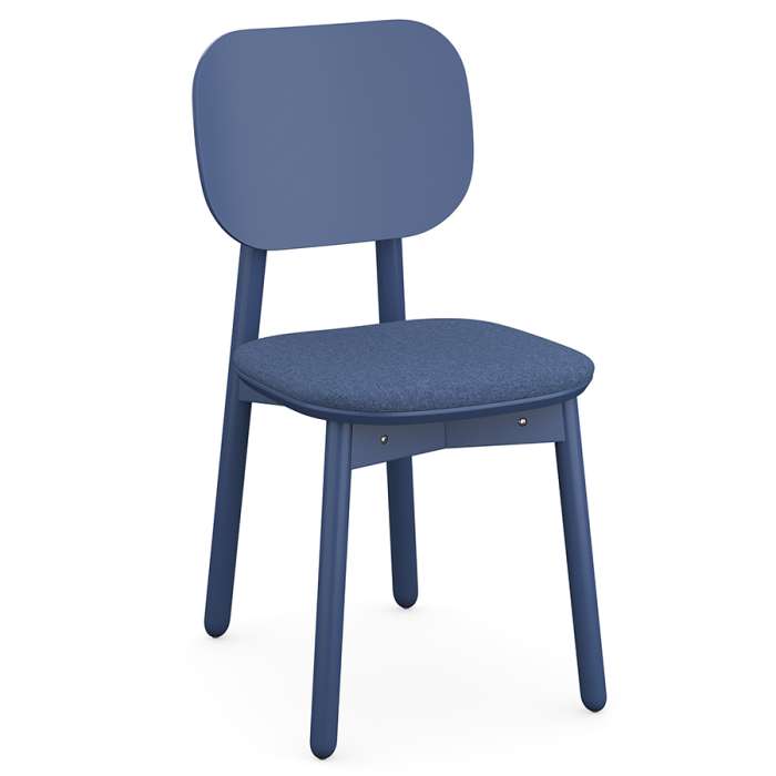 Стул saga, рогожка, синий LATITUDE SGBRDCHBSKBL