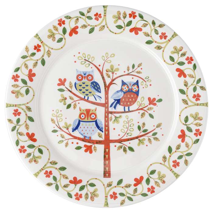 Тарелка owl из коллекции birds of paradise, D28 см Liberty Jones LJ0000163