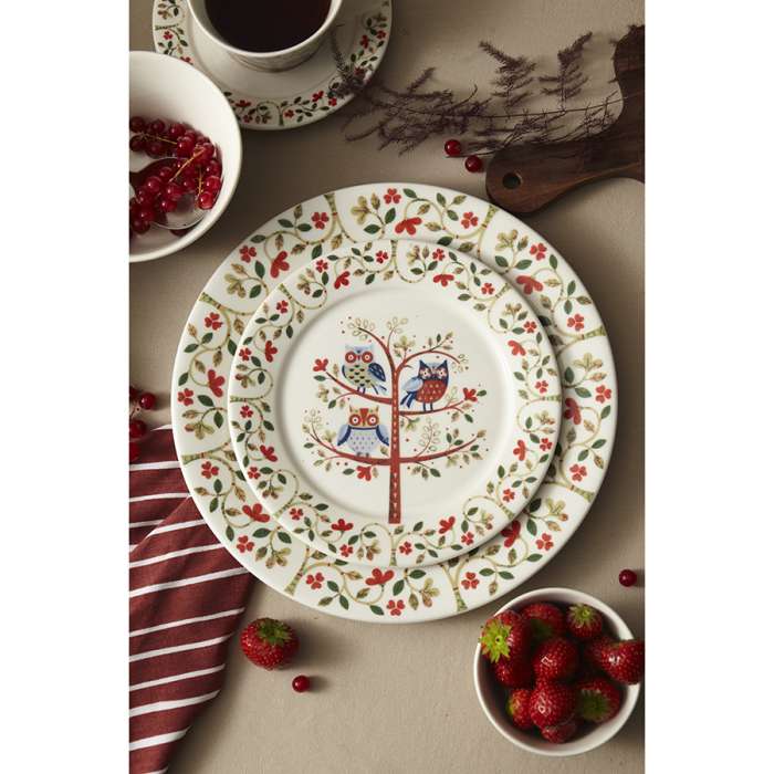 Тарелка owl из коллекции birds of paradise, D28 см Liberty Jones LJ0000163