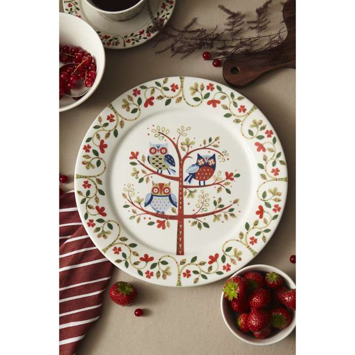 Тарелка owl из коллекции birds of paradise, D28 см Liberty Jones LJ0000163