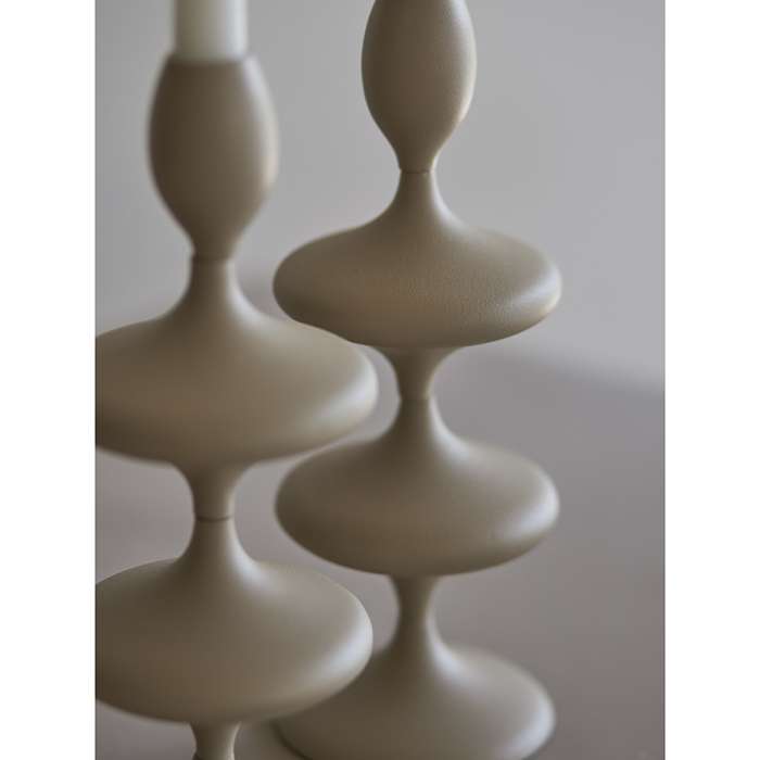 Подсвечник vivlend, 29 см, бежевый Bergenson Bjorn BB0000679