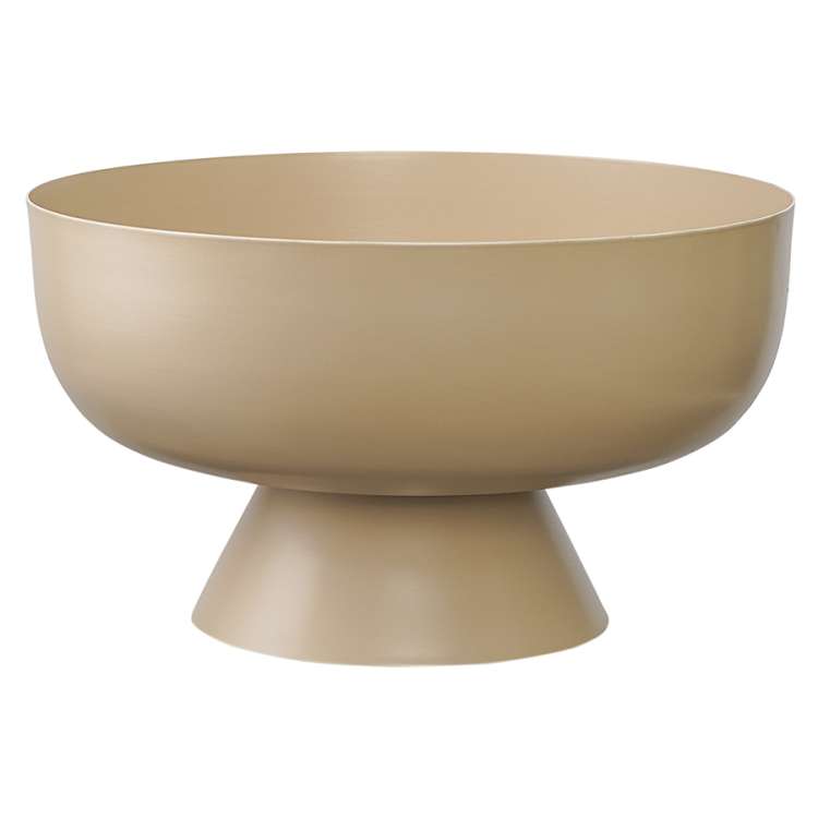 Блюдо на ножке vivlend, D25,5 см, бежевое Bergenson Bjorn BB0000264