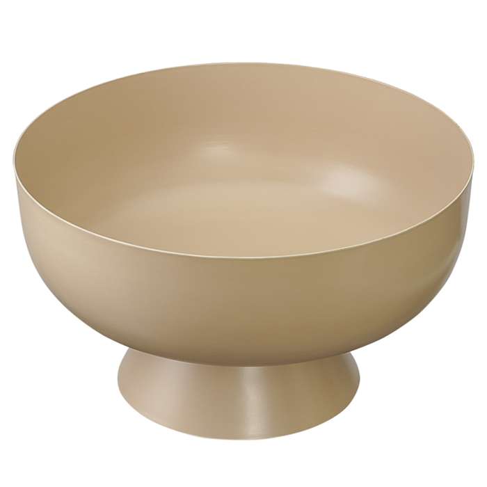 Блюдо на ножке vivlend, D25,5 см, бежевое Bergenson Bjorn BB0000264