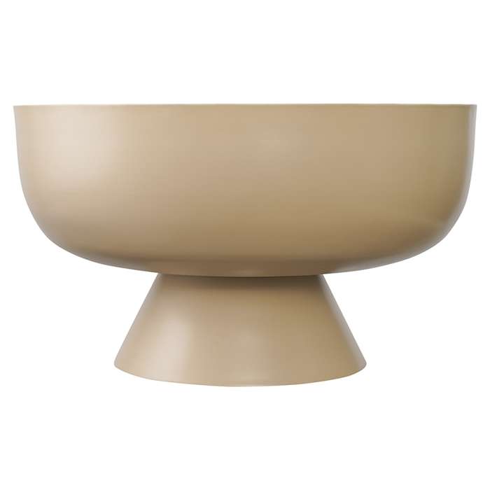 Блюдо на ножке vivlend, D25,5 см, бежевое Bergenson Bjorn BB0000264