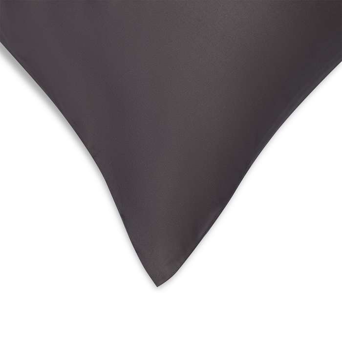 Комплект постельного белья из премиального сатина темно-серого цвета из коллекции essential, 200х220 см Tkano TK24-DC0032