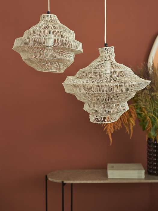 Светильник подвесной vinger, D45х50 см, бежевый Bergenson Bjorn BB0000733