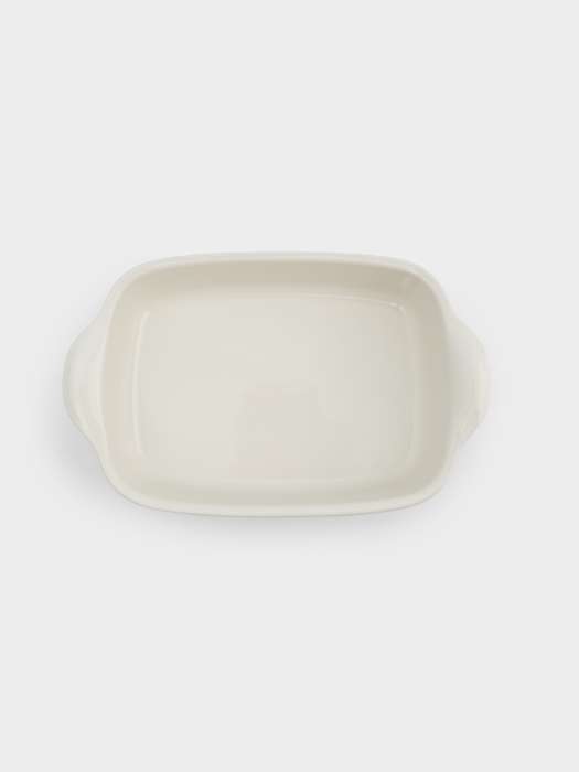 Форма для запекания, 25х19 см, керамика, прямоугольная, молочная, Baker ANNA LAFARG ANLAF-ZF3541-MILKY