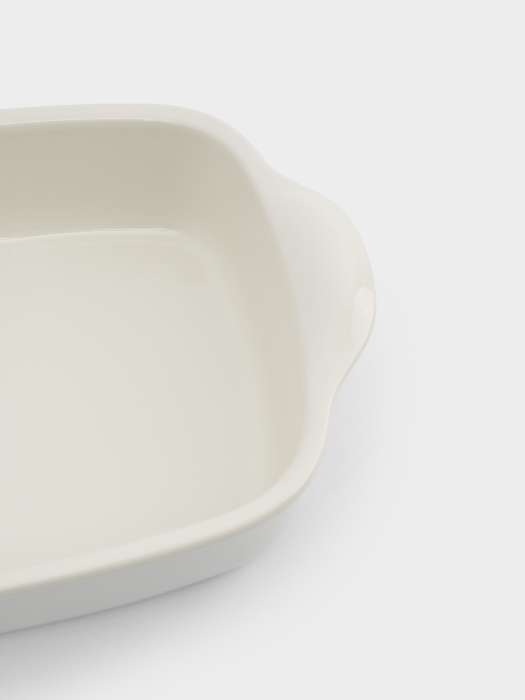 Форма для запекания, 25х19 см, керамика, прямоугольная, молочная, Baker ANNA LAFARG ANLAF-ZF3541-MILKY