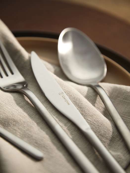 Набор столовых приборов pure, серебристые матовые, 24 пред. Liberty Jones LJ0000496