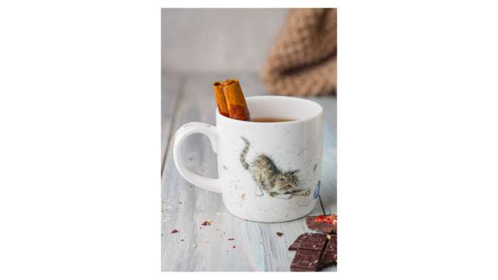 Кружка Royal Worcester Забавная фауна Кот и мышь 310 мл