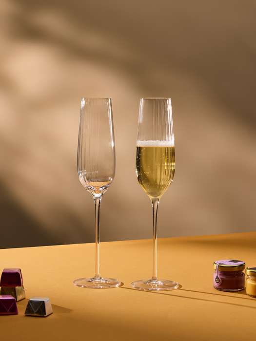 Набор бокалов для шампанского Alice в подарочной упаковке, 200 мл, 4 шт. LIBERTY JONES LJ000090