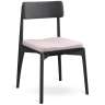 Стул aska, рогожка, черный/темно-серый/розовый LATITUDE ASKCHBKBSKDGRPK