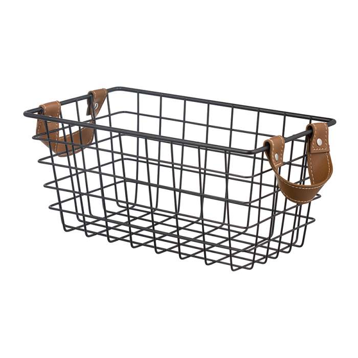 Корзина для хранения benoy, 28х16х13 см, черная Bergenson Bjorn BB000084