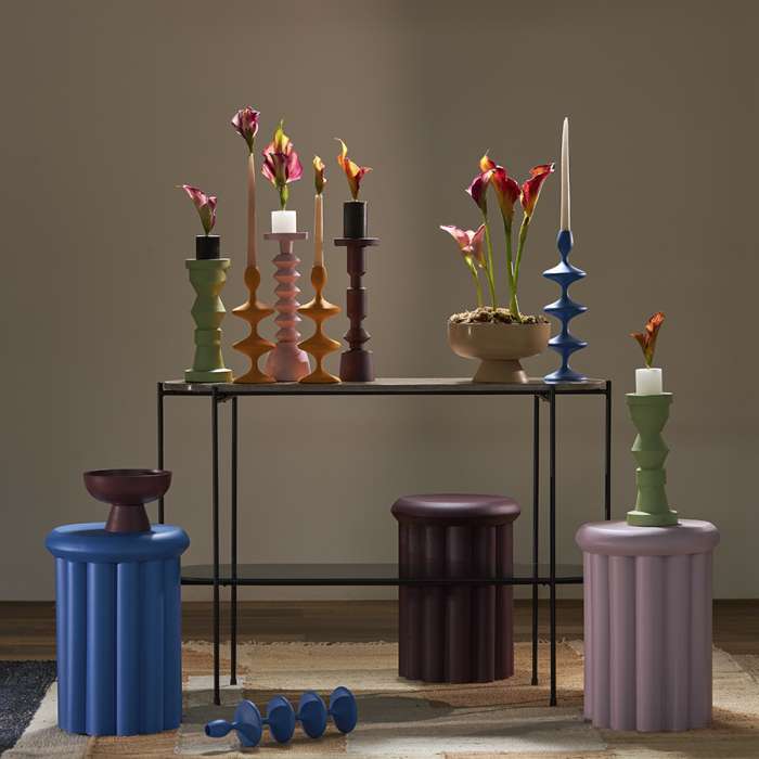 Столик приставной vivlend, D34 см, синий Bergenson Bjorn BB0000235