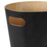Корзина для мусора woodrow, 7,5 л, черная UMBRA 082780-045