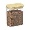 Банка для хранения прямоугольная glass bamboo, 950 мл Smart Solutions SS0000167