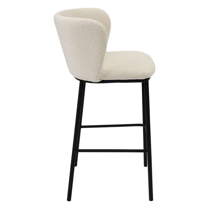 Стул барный foggy, букле, молочный Bergenson Bjorn BB0000830
