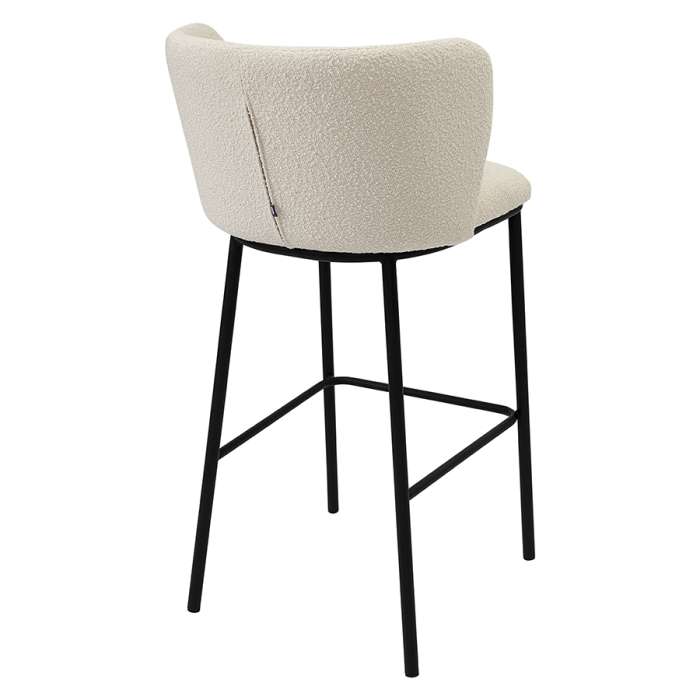 Стул барный foggy, букле, молочный Bergenson Bjorn BB0000830