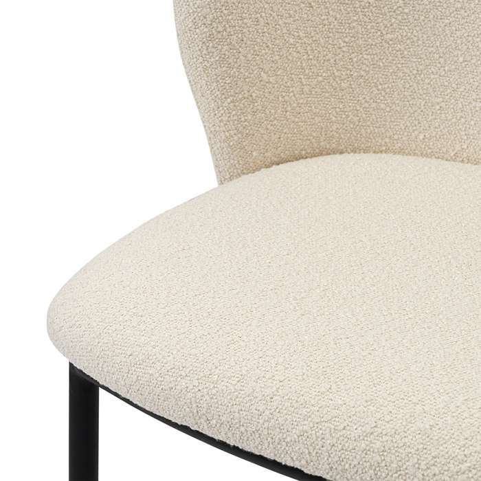 Стул барный foggy, букле, молочный Bergenson Bjorn BB0000830