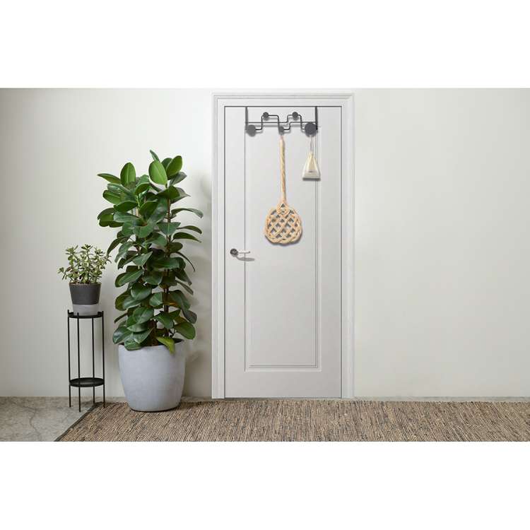 Вешалка дверная dalia, 51 см, черная Bergenson Bjorn AK-BEHA-DABL