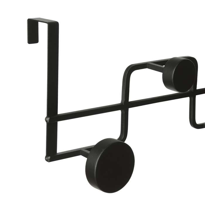 Вешалка дверная dalia, 51 см, черная Bergenson Bjorn AK-BEHA-DABL