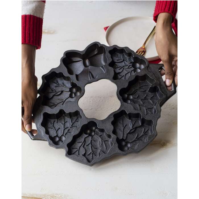 Форма для приготовления печенья чугунная, D30 см  BWHW