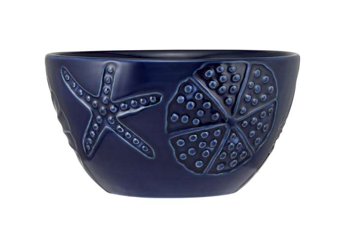 Набор, 2 пр, блюдо/салатник, керамика К, белое/синий, Синие кораллы, Blue Coral, Maxwell & Williams,  MW696-DR0579