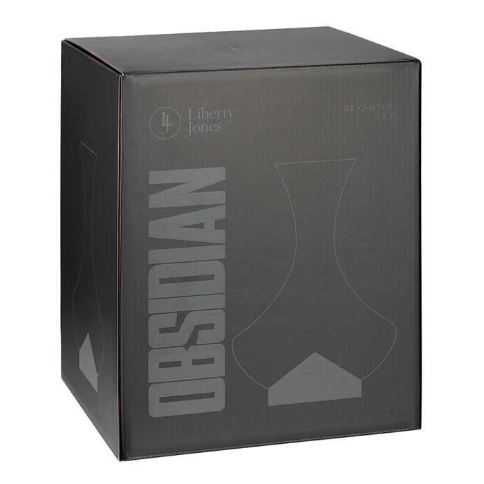 Декантер obsidian, 1,5 л Liberty Jones LJ0000437