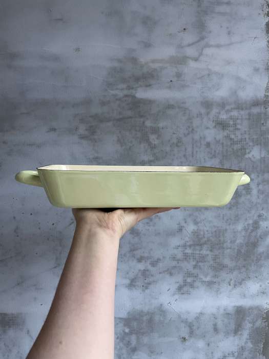 Жаровня для запекания 29 х 18 х 5,4 см, 5.0 л, пастель золотисто-желтый PASTELL RIESS 0045-006