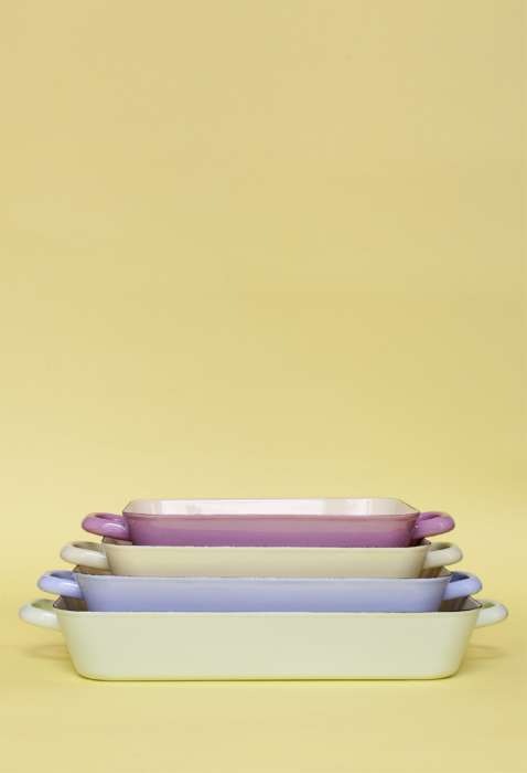 Жаровня для запекания 29 х 18 х 5,4 см, 5.0 л, пастель золотисто-желтый PASTELL RIESS 0045-006