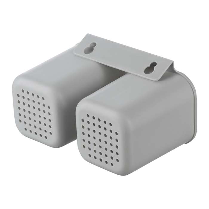 Сушилка для посуды granli, 43x30,5x14 см, серая Smart Solutions WNM-SS-DRNGR-MTPP-GR