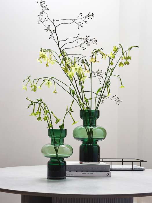 Ваза florum, 30 см, изумрудная Bergenson Bjorn BB0000998