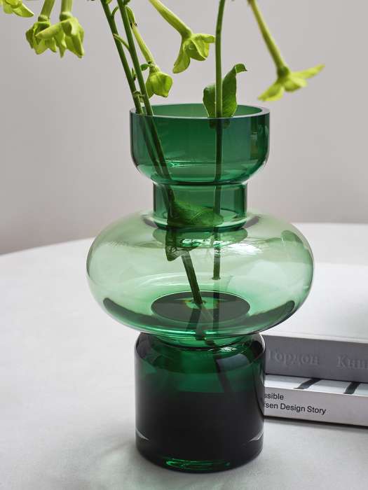 Ваза florum, 30 см, изумрудная Bergenson Bjorn BB0000998