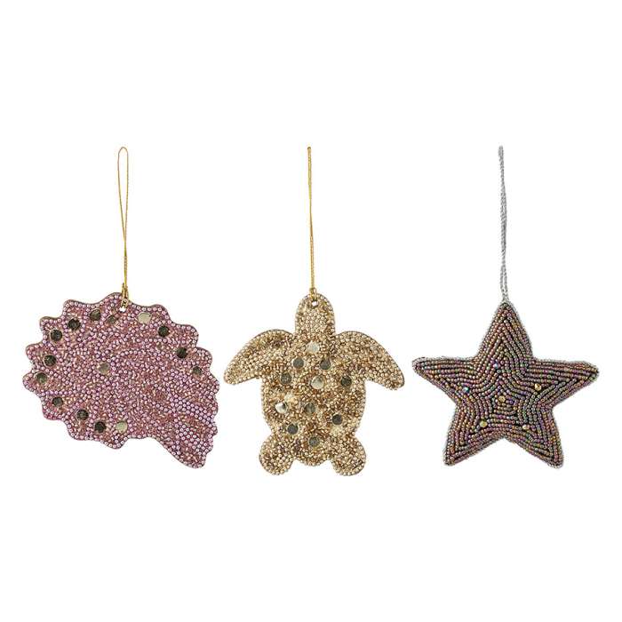 Набор ёлочных украшений sea fantasy из коллекции new year essential, 3 шт. Tkano TK24-NY_DEC0020