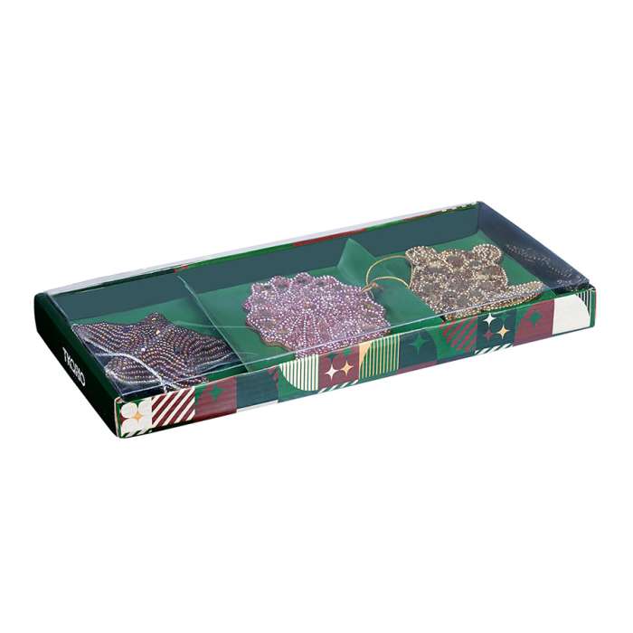 Набор ёлочных украшений sea fantasy из коллекции new year essential, 3 шт. Tkano TK24-NY_DEC0020