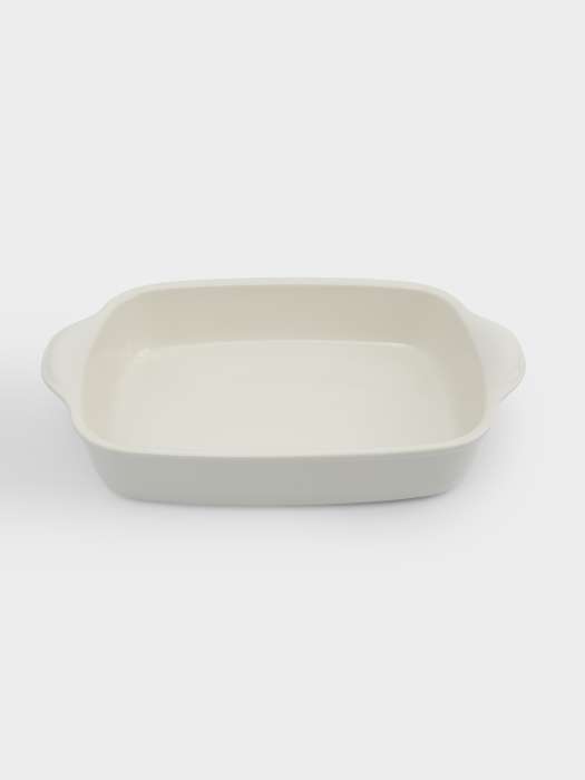 Форма для запекания, 29х22 см, керамика, прямоугольная, молочная, Baker ANNA LAFARG ANLAF-ZF3542-MILKY