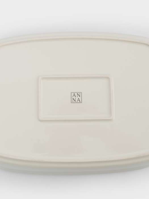 Форма для запекания, 29х22 см, керамика, прямоугольная, молочная, Baker ANNA LAFARG ANLAF-ZF3542-MILKY