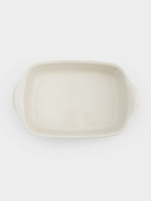 Форма для запекания, 29х22 см, керамика, прямоугольная, молочная, Baker ANNA LAFARG ANLAF-ZF3542-MILKY
