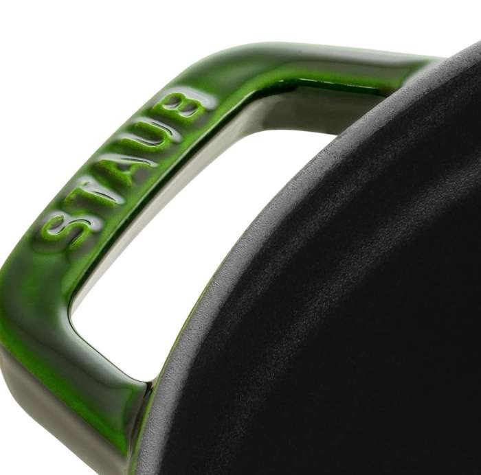 Кокот круглый, 24 см, 3,8 л, зеленый базилик STAUB 1102485