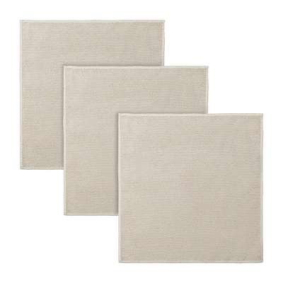 Набор салфеток из микрофибры cozy clean, 30х30 см, бежевые, 3 шт. Smart Solutions SS0000117
