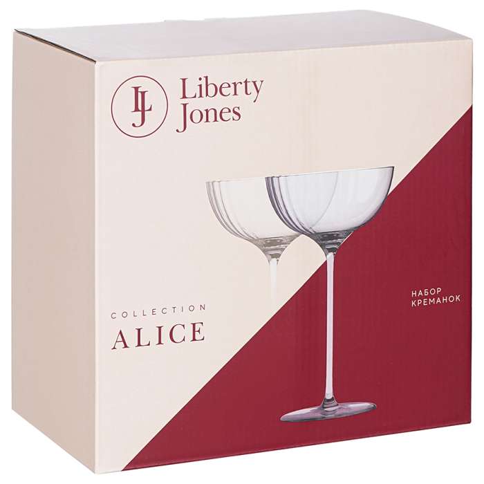 Набор креманок Alice в подарочной упаковке, 260 мл, 2 шт. LIBERTY JONES  LJ000087