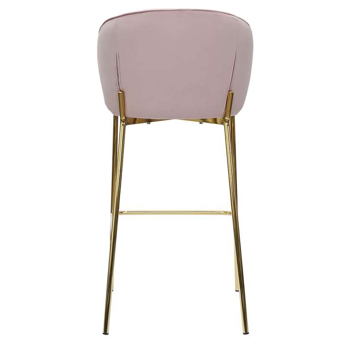 Стул барный coral, велюр, розовый Bergenson Bjorn BB000019