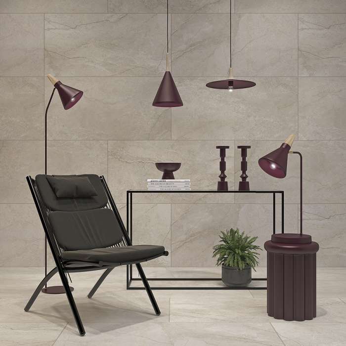 Столик приставной vivlend, D37 см, сливовый Bergenson Bjorn BB0000236