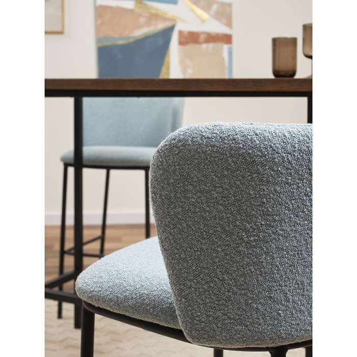 Стул барный foggy, букле, голубая пудра Bergenson Bjorn BB0000831