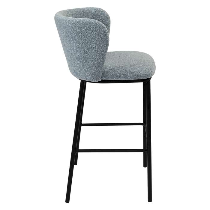 Стул барный foggy, букле, голубая пудра Bergenson Bjorn BB0000831