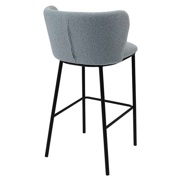 Стул барный foggy, букле, голубая пудра Bergenson Bjorn BB0000831